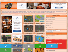 Tablet Screenshot of parkinggames.net